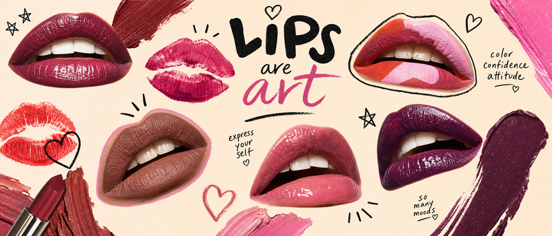 Lip Makeup Mania: Types of Lip Products, Finishes, and Application Tips