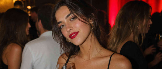 An image of a woman wearing party makeup