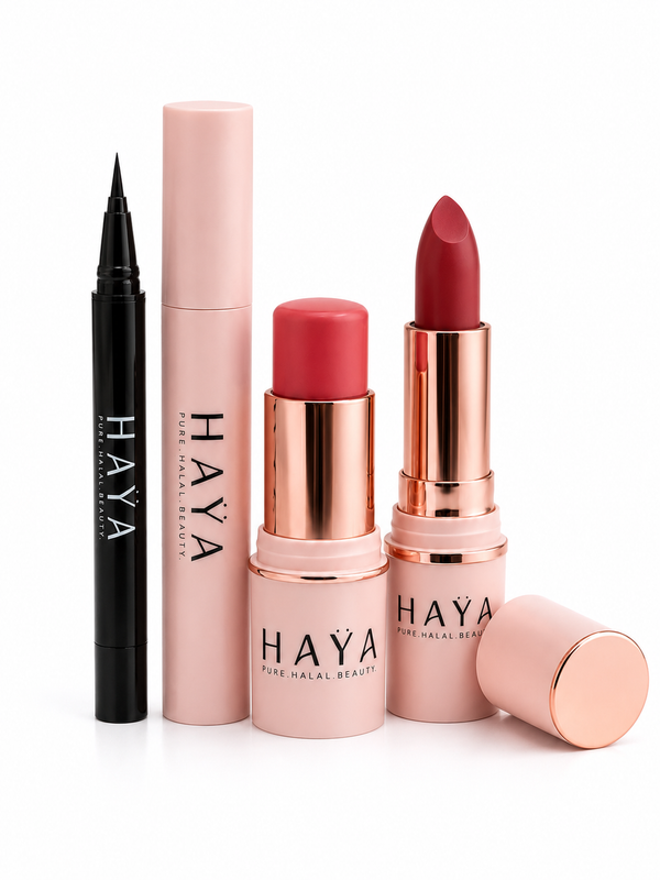 Halal Essentials Bundle + FREE Velvet Lipstick